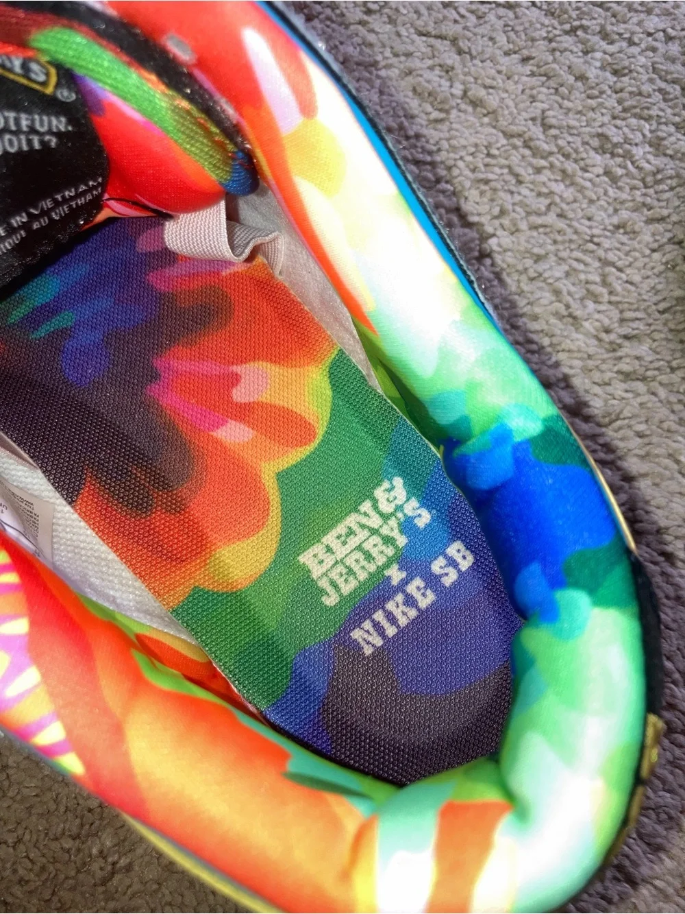 Nike vibrant blue